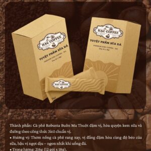 cafe sữa đá 3in1